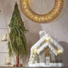 Елочка на подставке HOUSE OF SEASONS, 60*22 см, зеленая, с золотым блеском 85675