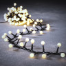 Новогодняя светодиодная гирлянда LUCA LIGHTING, ягодки, теплый белый свет, 8 функций, 1000 ламп, 2000 см 84617
